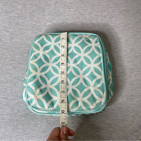 The Children's Place Girl's Teal Print Cooler Insulated Lunch Bag 8”x 9” - Picture 3 of 11